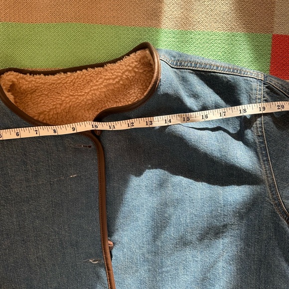 Madewell Reversible Denim & Sherpa Jacket - Picture 12 of 12